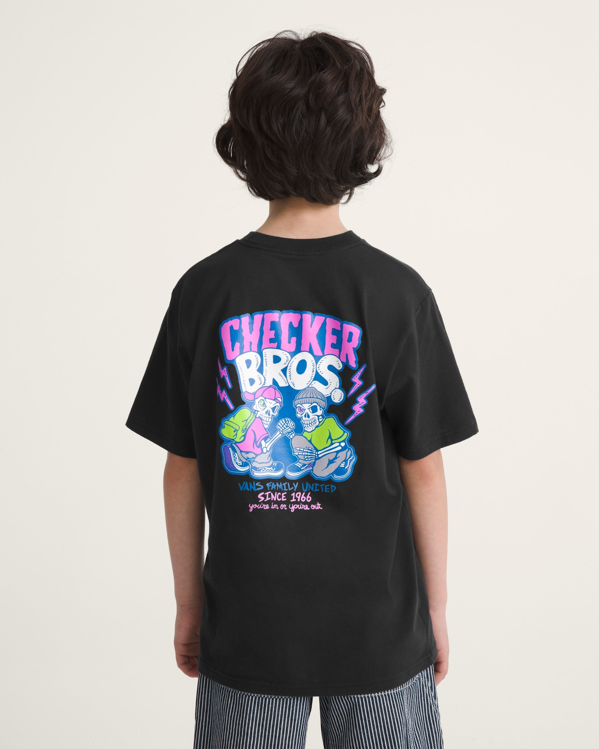 VANS Y CHECKER BROS SS TEE - vue alternative 3