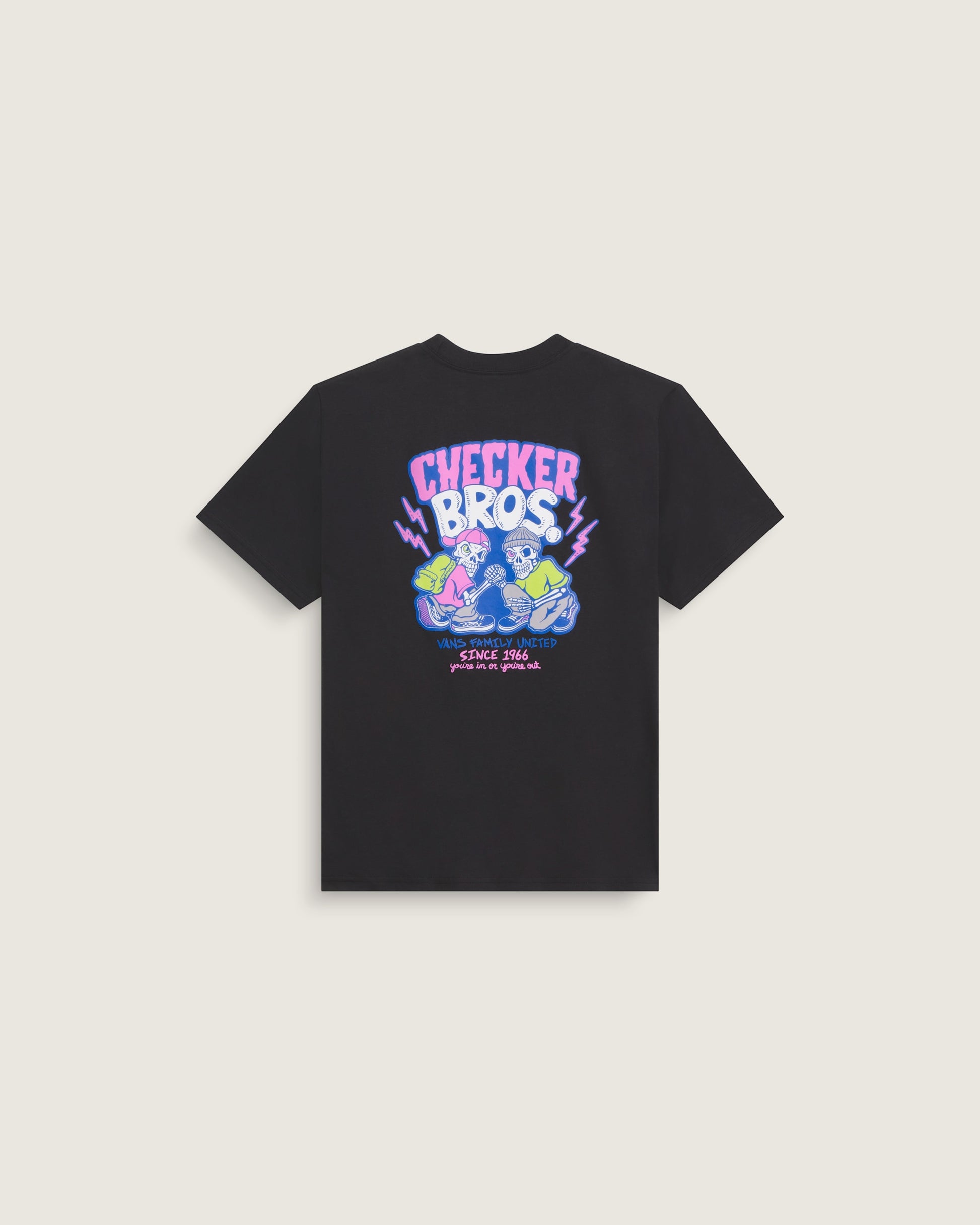 VANS Y CHECKER BROS SS TEE - vue principale