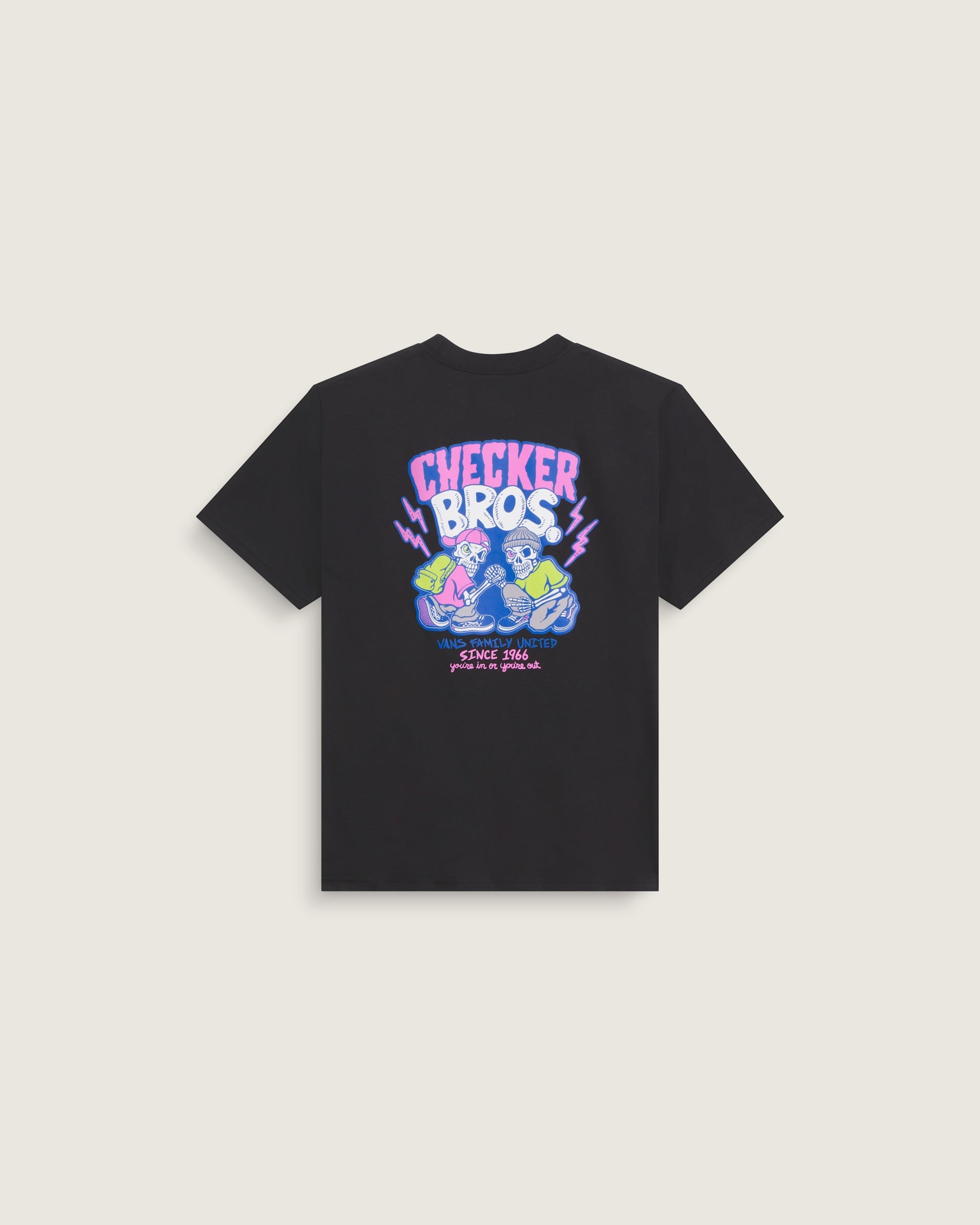 VANS Y CHECKER BROS SS TEE - vue principale