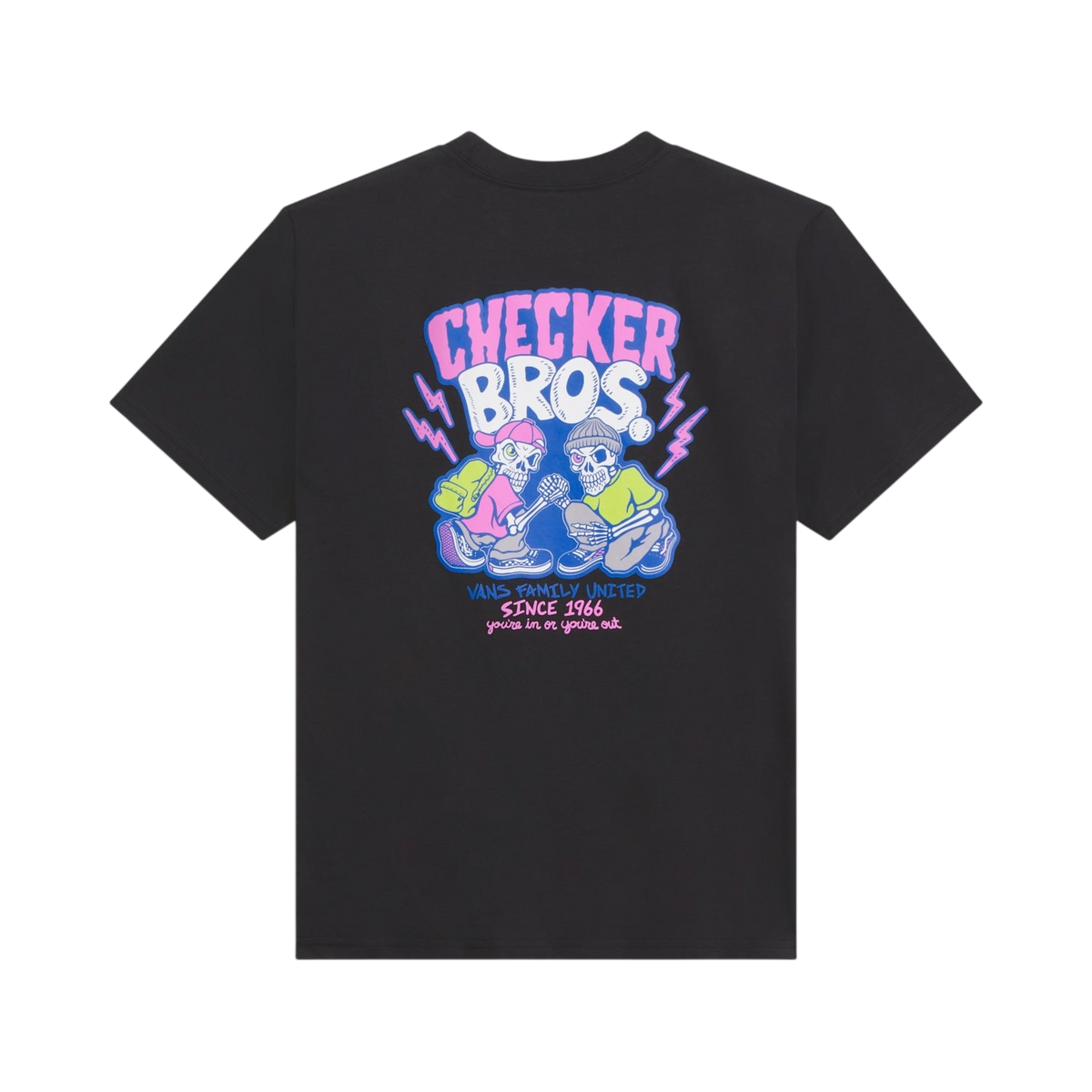 VANS Y CHECKER BROS SS TEE - vue principale