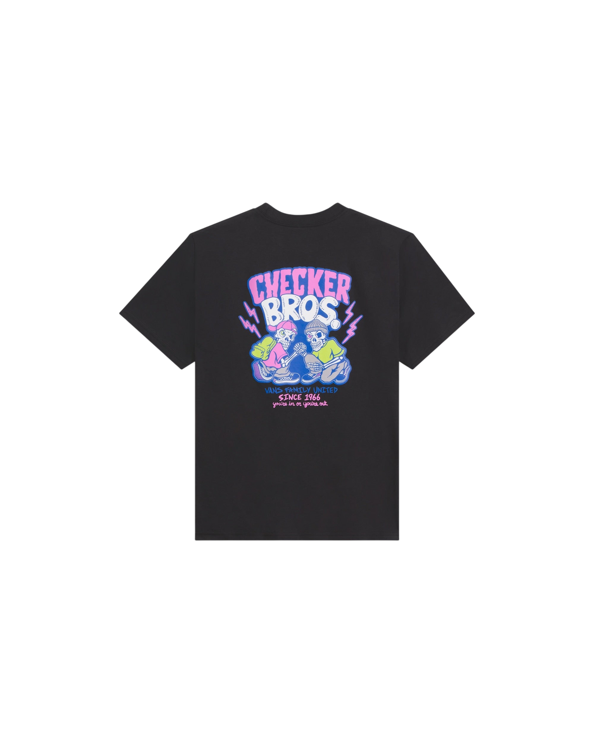 VANS Y CHECKER BROS SS TEE - vue principale