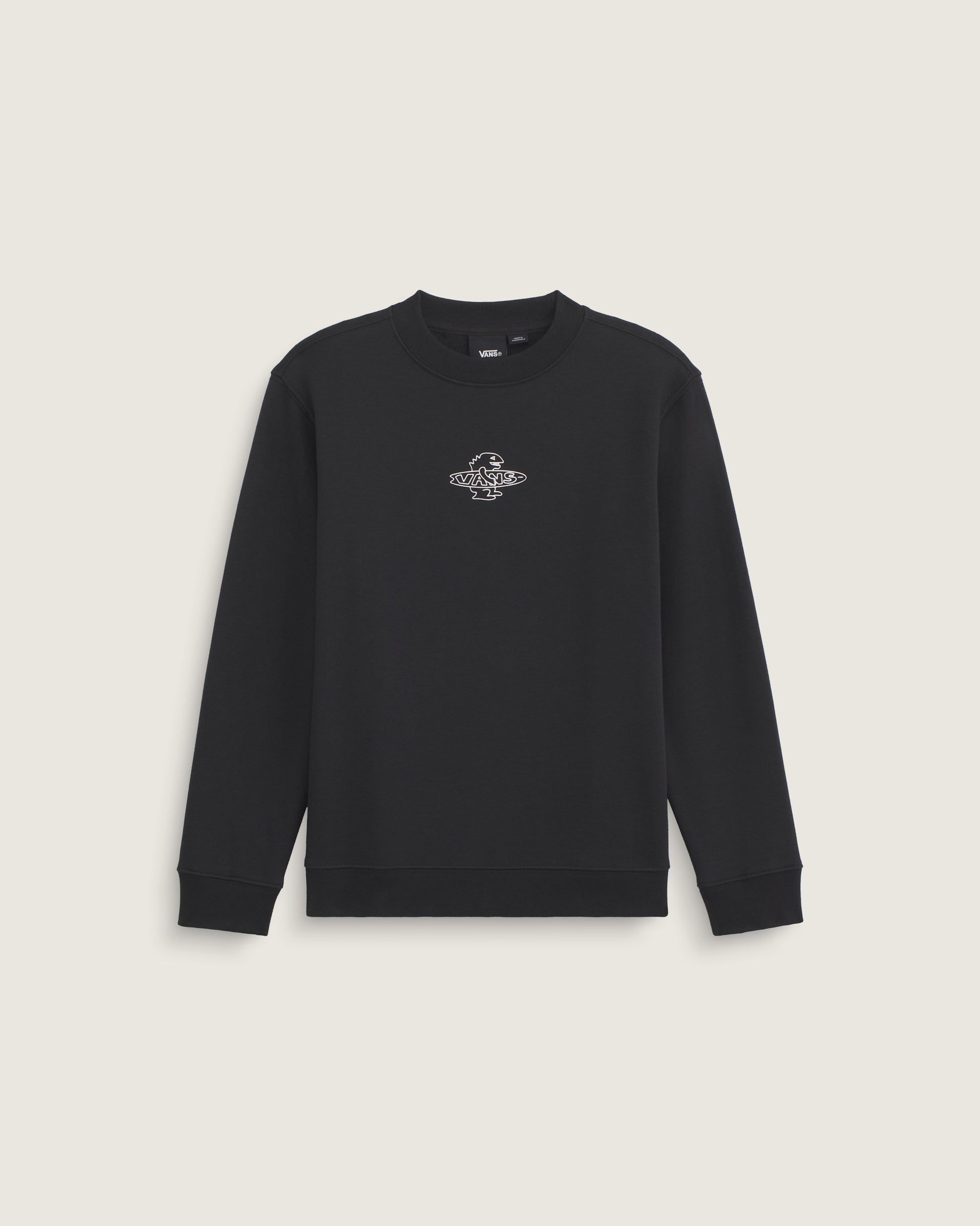 VANS Y FOOD SPOT CREW Black - vue alternative 1