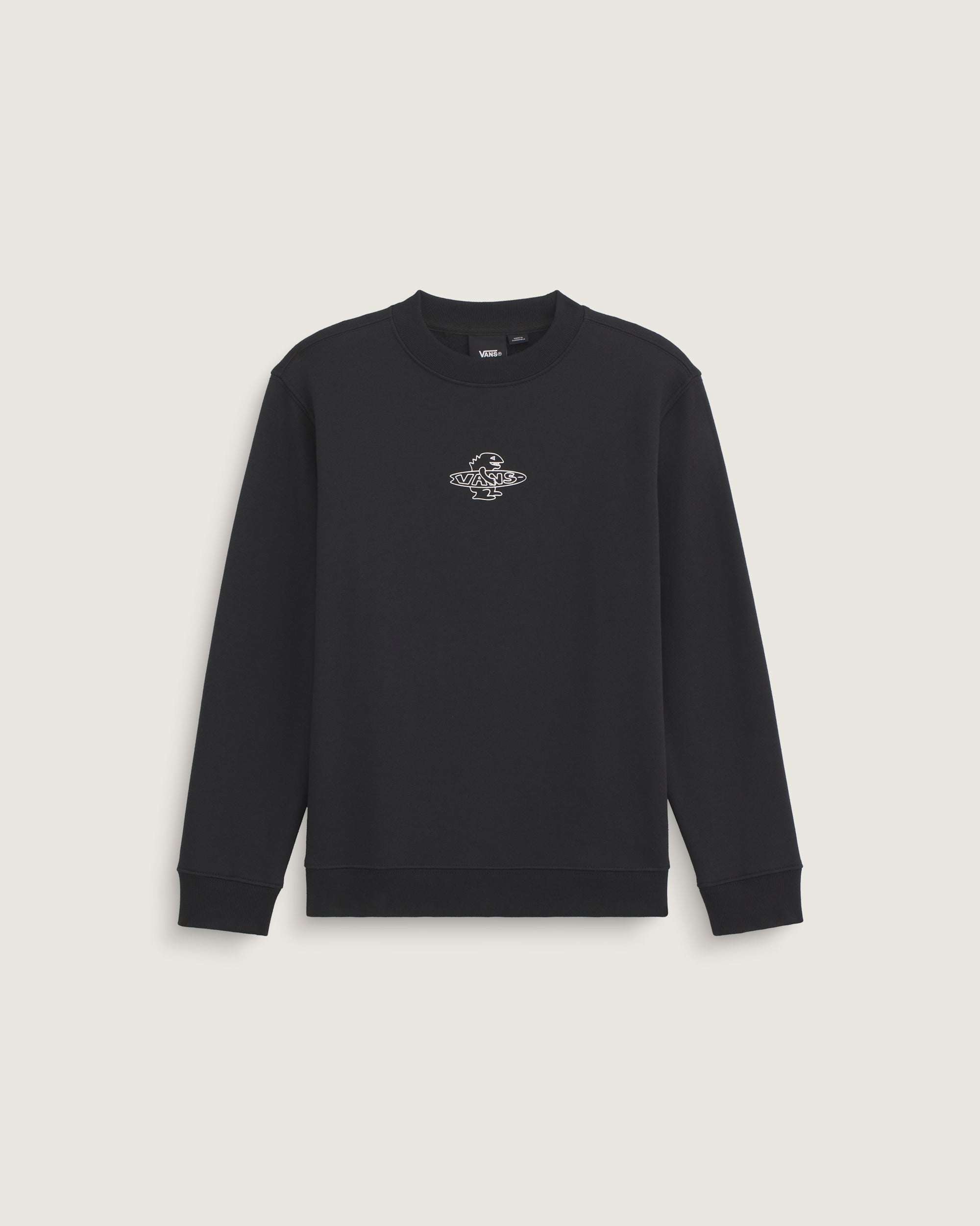 VANS Y FOOD SPOT CREW Black - vue alternative 1