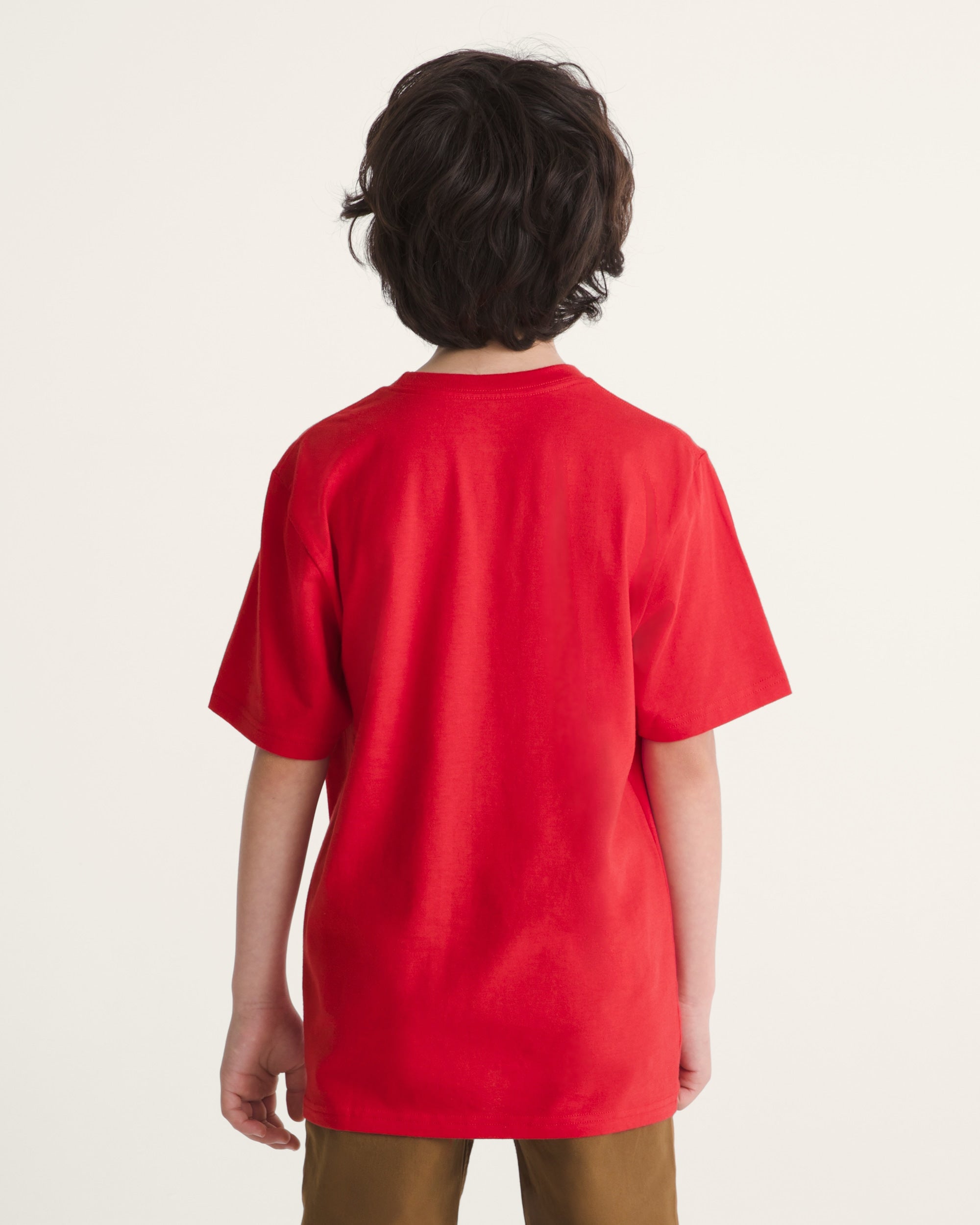 VANS Y Hot Dawg SS Tee - Racing Red - vue alternative 3