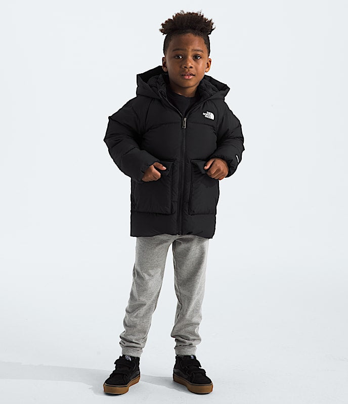 THE NORTH FACE K NORTH DOWN FLEECE LINED PARKA