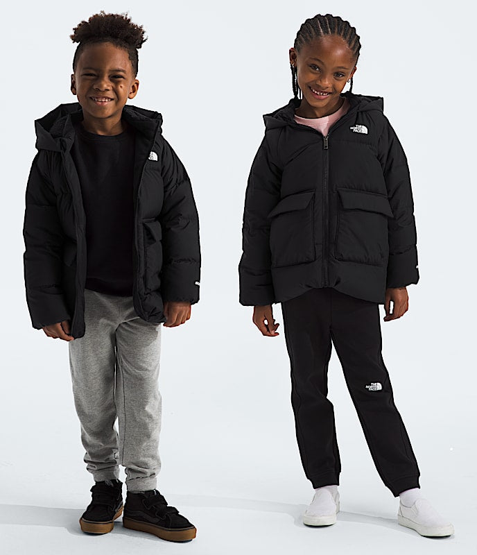 THE NORTH FACE K NORTH DOWN FLEECE LINED PARKA