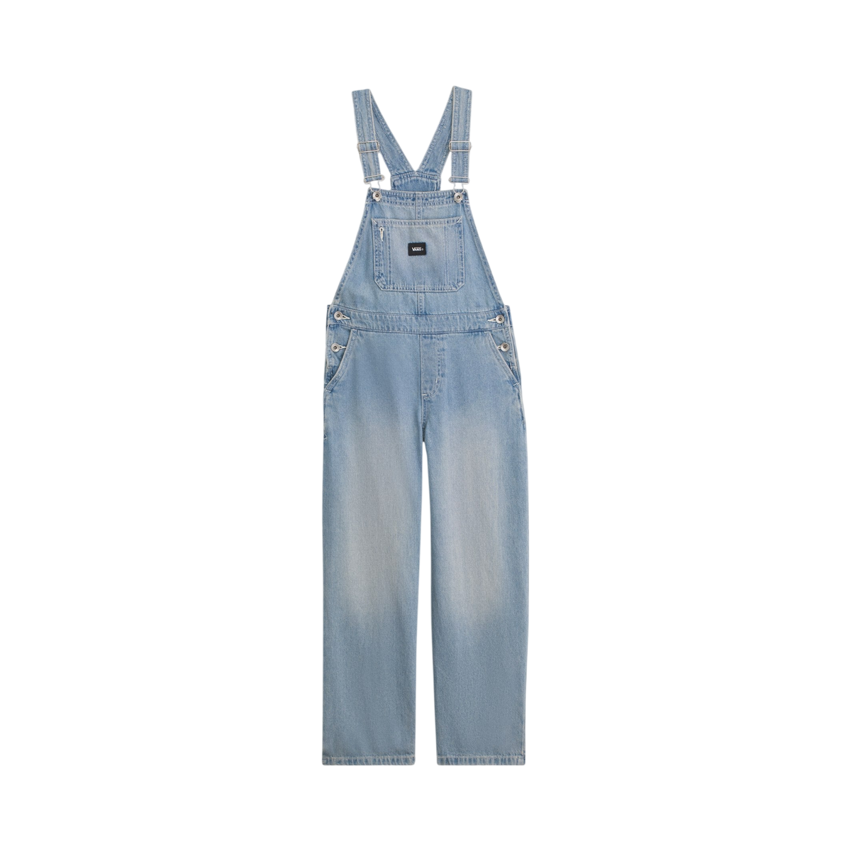 VANS Y GIRL SIRELLE DENIM OVERALL Stonewash Blue