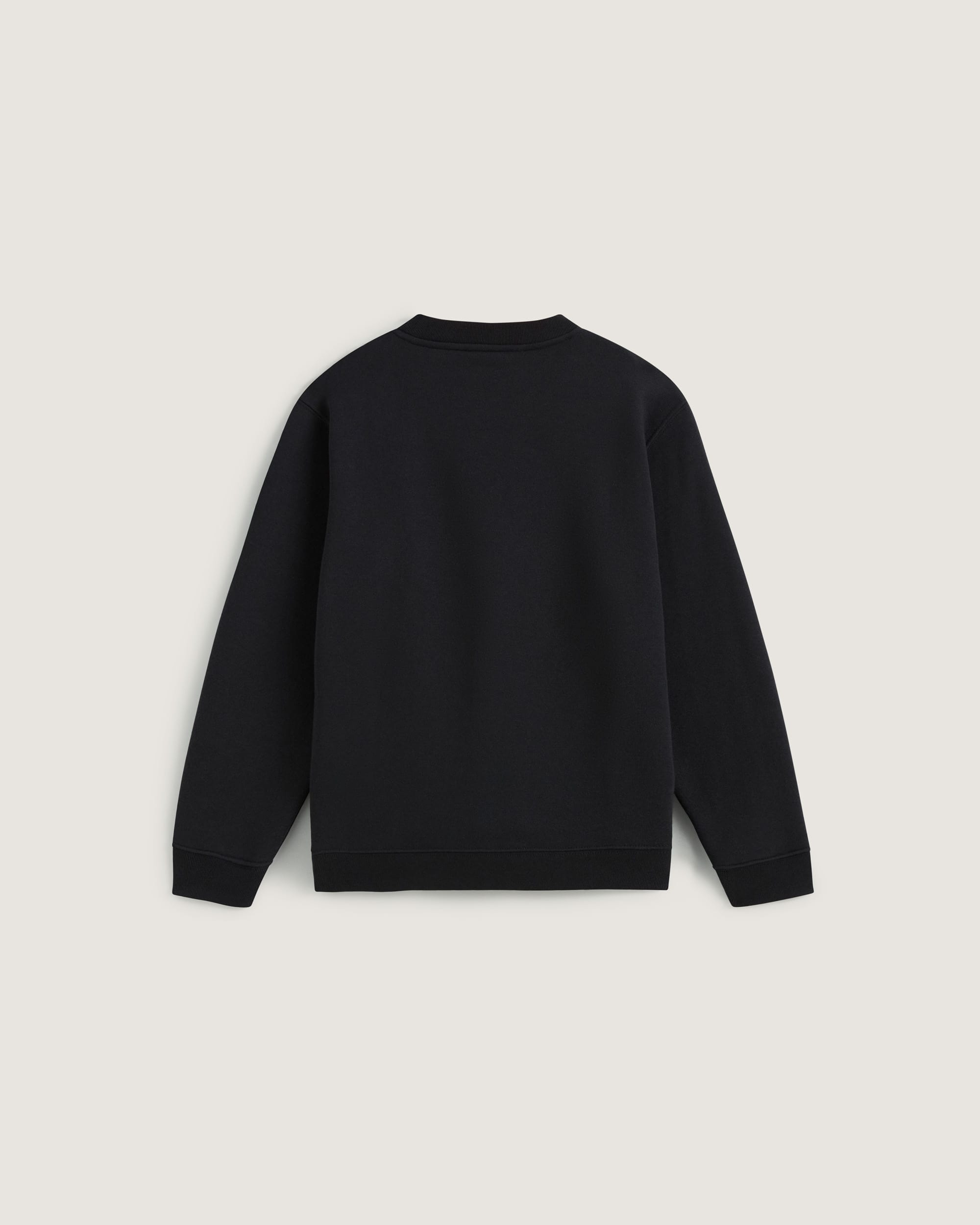 VANS Y Stretch Logo Crew - Black/White - vue alternative 1