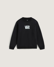 VANS Y Stretch Logo Crew - Black/White - vue principale