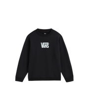 VANS Y Stretch Logo Crew - Black/White - vue principale