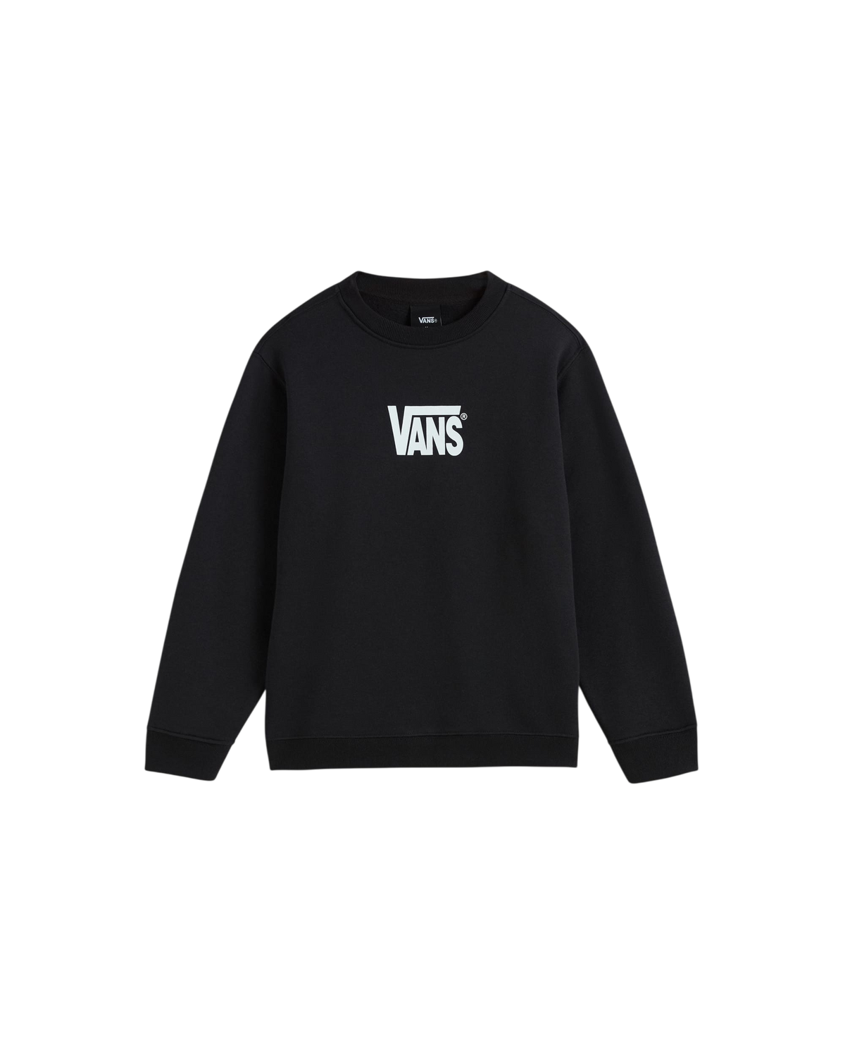 VANS Y Stretch Logo Crew - Black/White - vue principale
