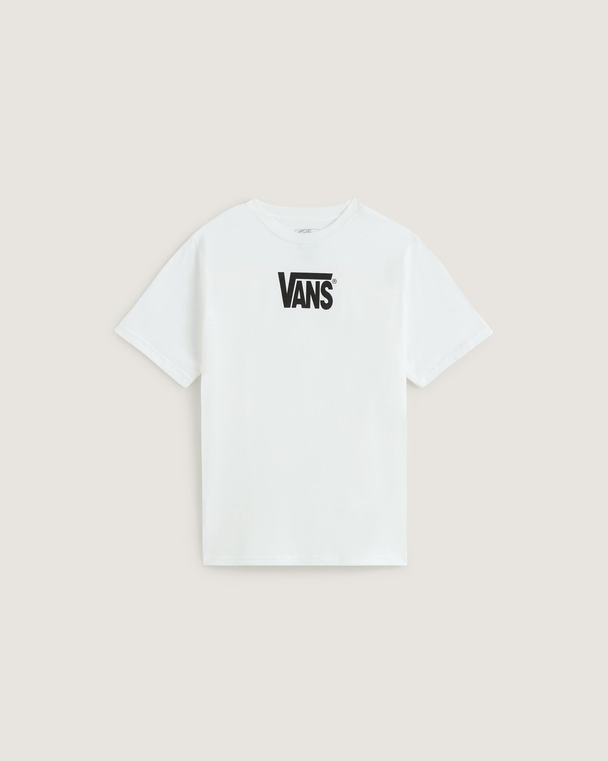 VANS Y Stretch Logo SS - White - vue principale