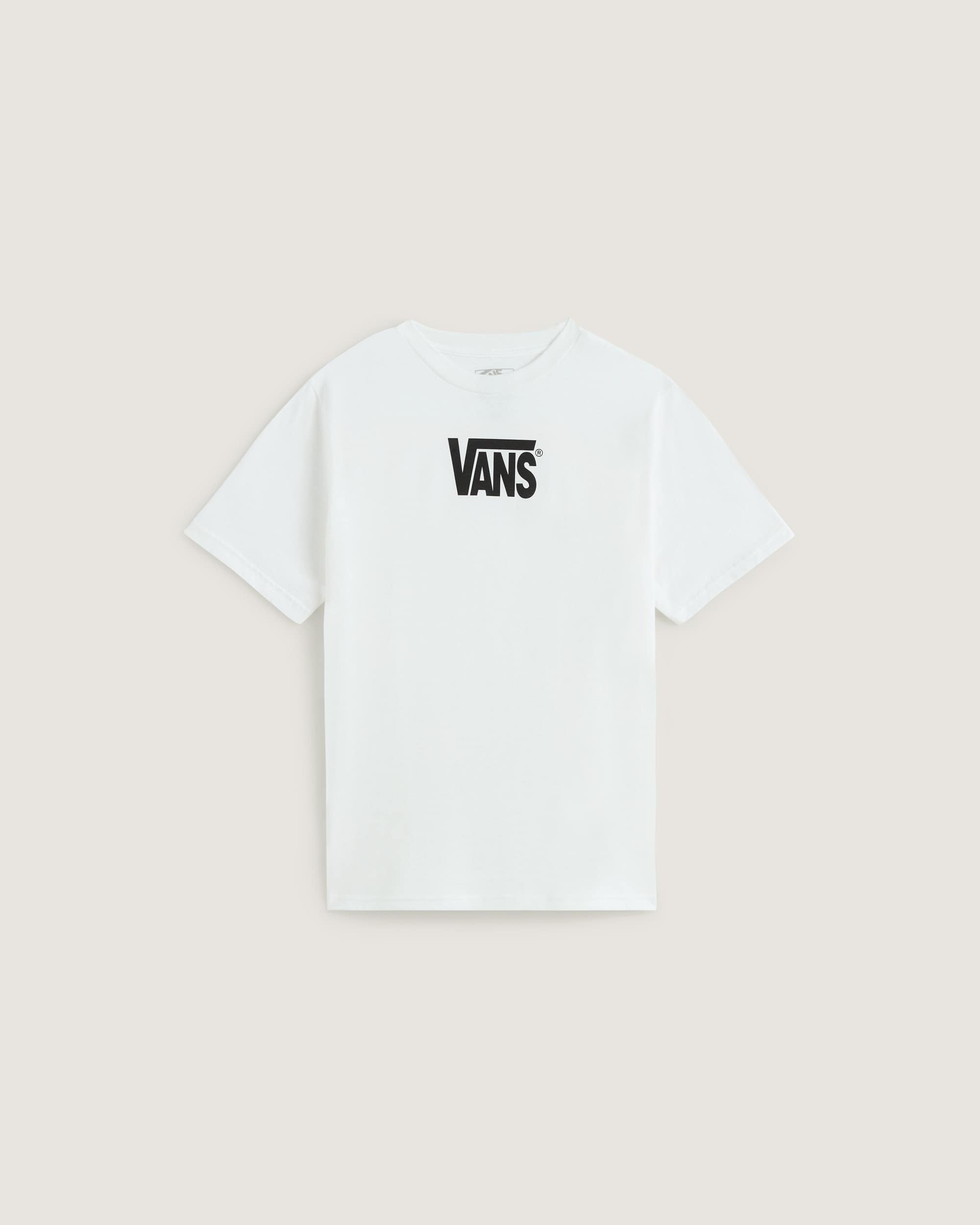VANS Y Stretch Logo SS - White - vue principale