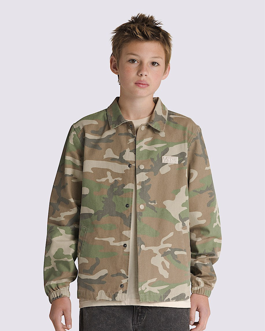 VANS Y TORREY CANVAS COACH JACKET
