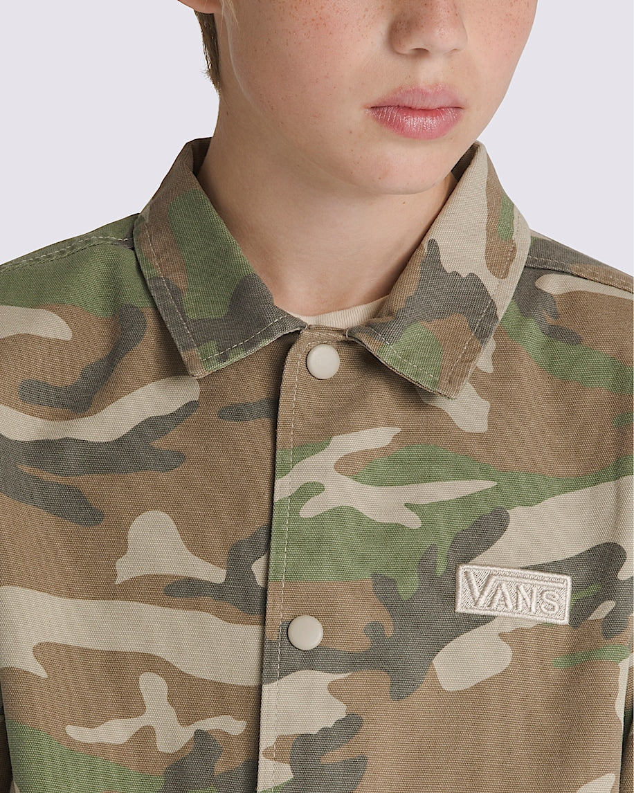 VANS Y TORREY CANVAS COACH JACKET