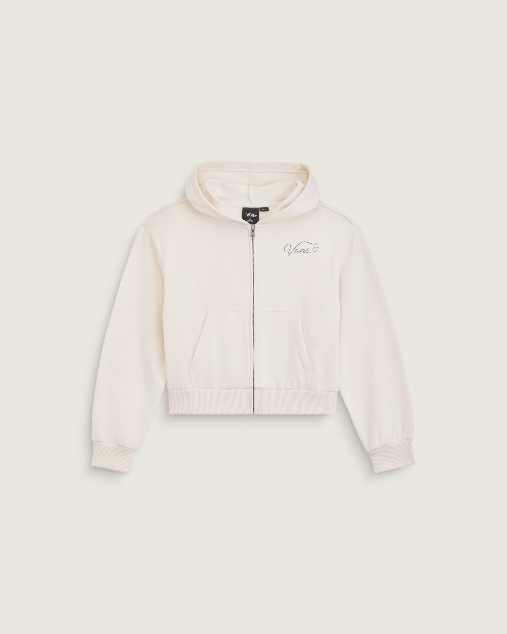 VANS Y GIRL VAN DOREN RACING FULL ZIP Turtledove - Vue 2