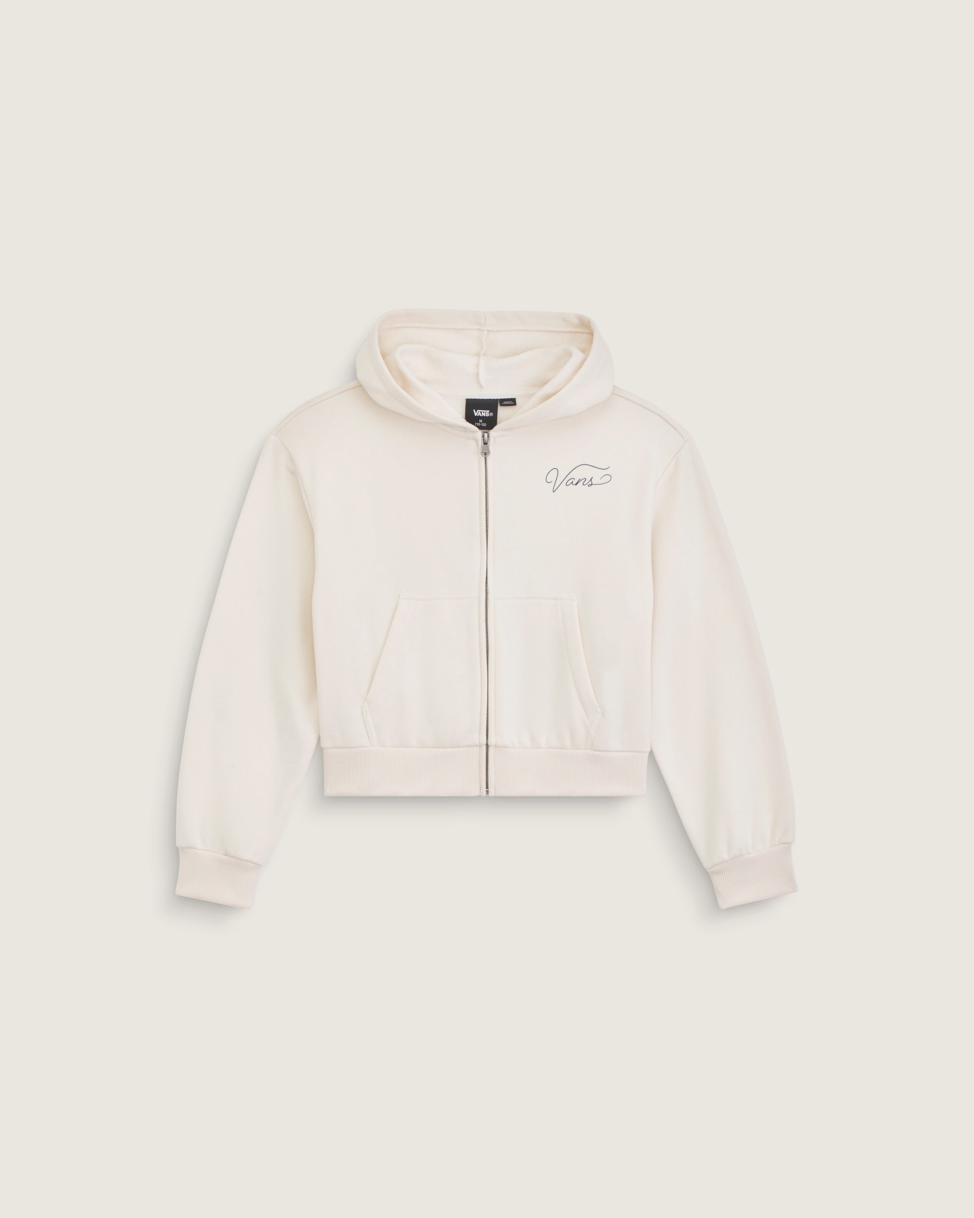 VANS Y GIRL VAN DOREN RACING FULL ZIP Turtledove - Vue 2