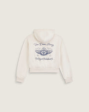 VANS Y GIRL VAN DOREN RACING FULL ZIP Turtledove
