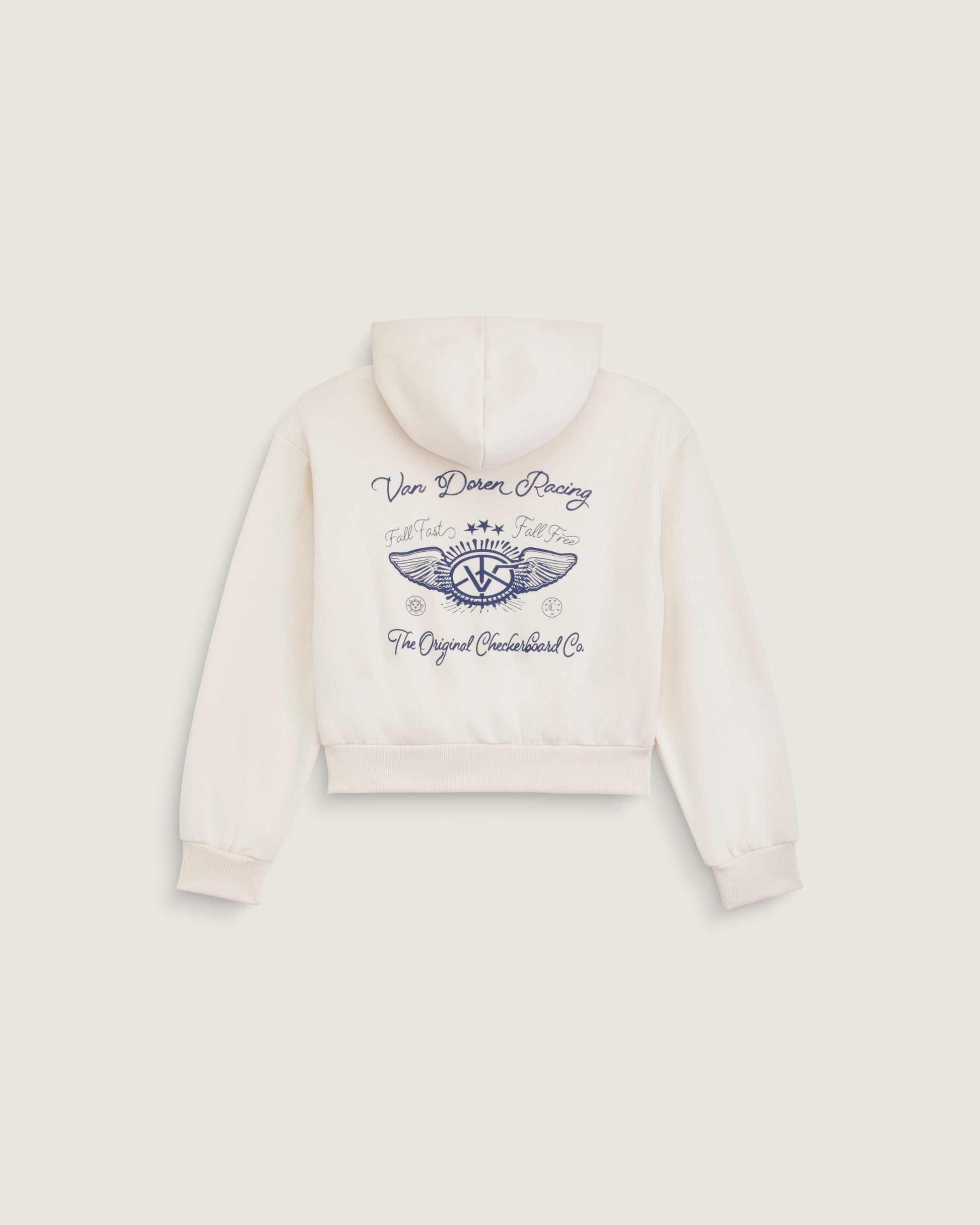 VANS Y GIRL VAN DOREN RACING FULL ZIP Turtledove
