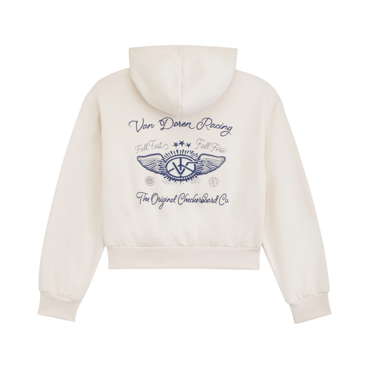 VANS Y GIRL VAN DOREN RACING FULL ZIP Turtledove