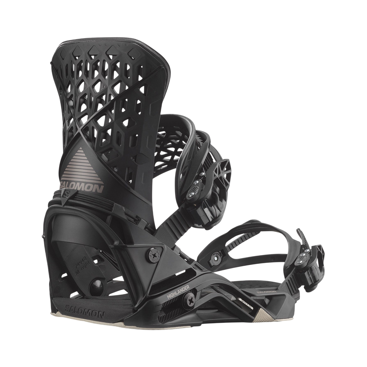 SALOMON HIGHLANDER BINDINGS 2027 BLACK
