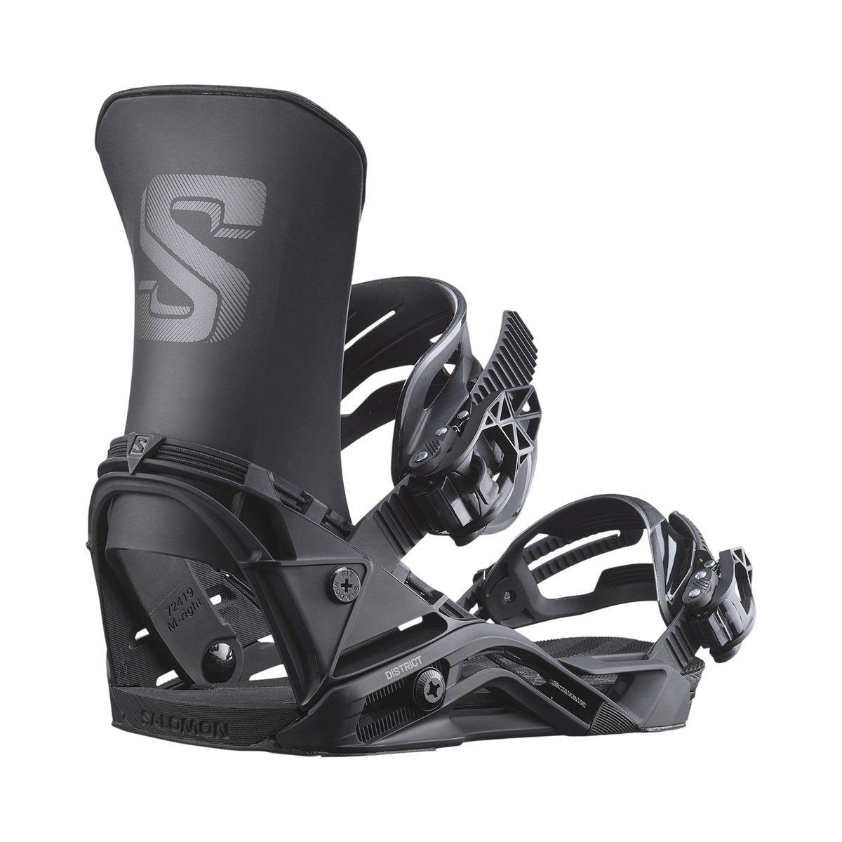 SALOMON DISTRICT BINDINGS 2027 BLACK