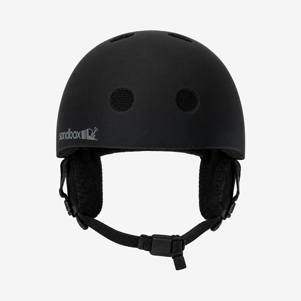 Casque Sandbox Legend X noir, vue de face