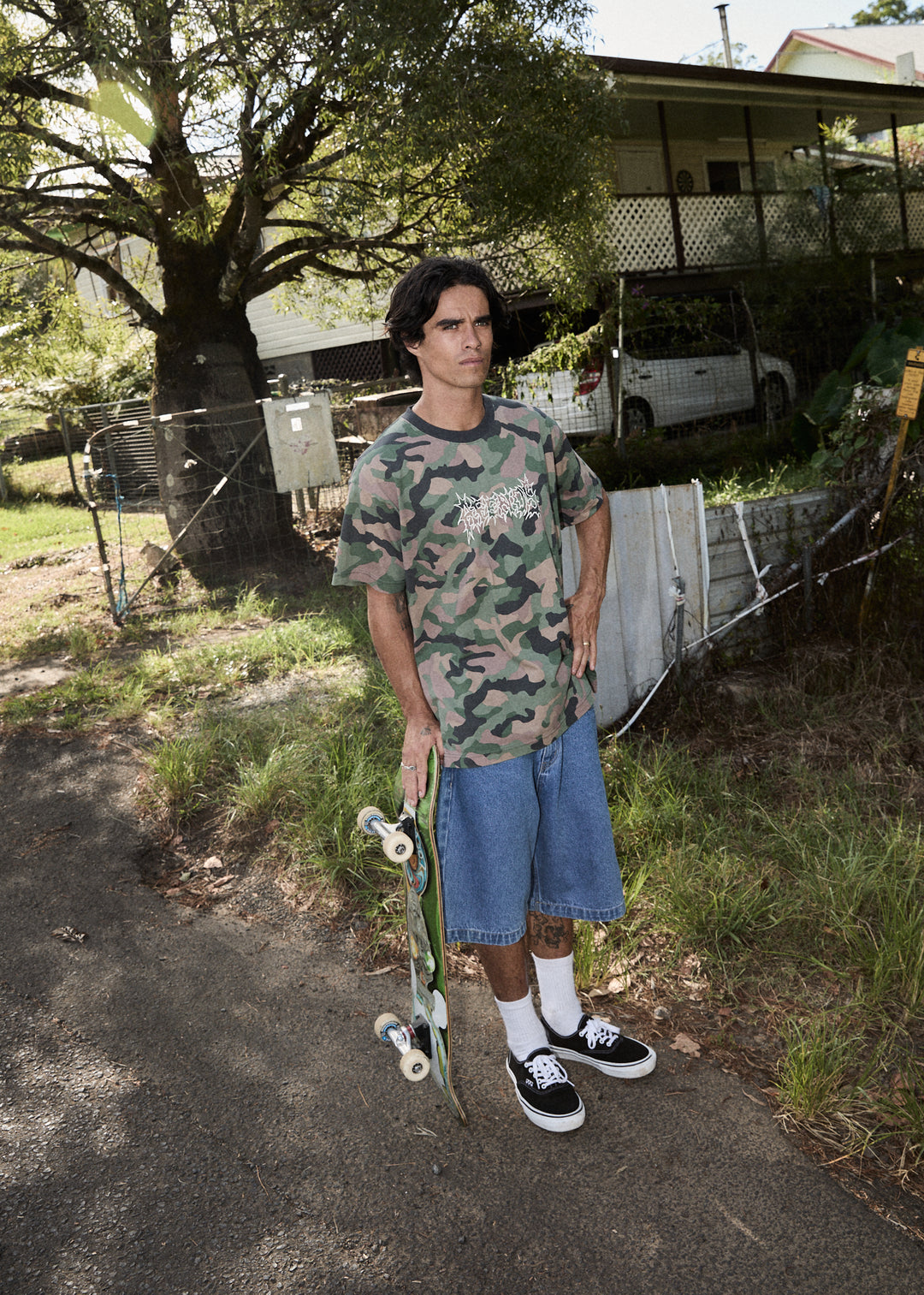 AFENDS HIDDEN BOXY FIT TEE