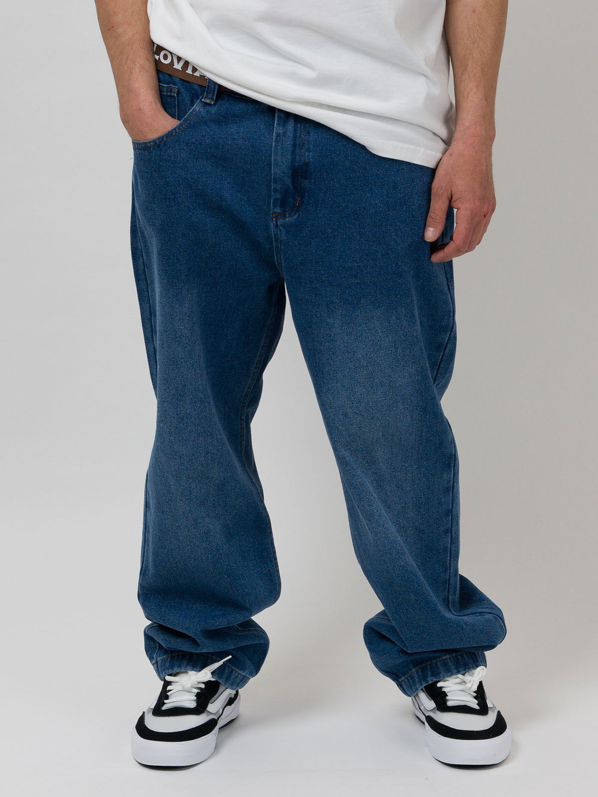 LOVIAH OG BAGGY 5 POCKET DENIM PANTS 