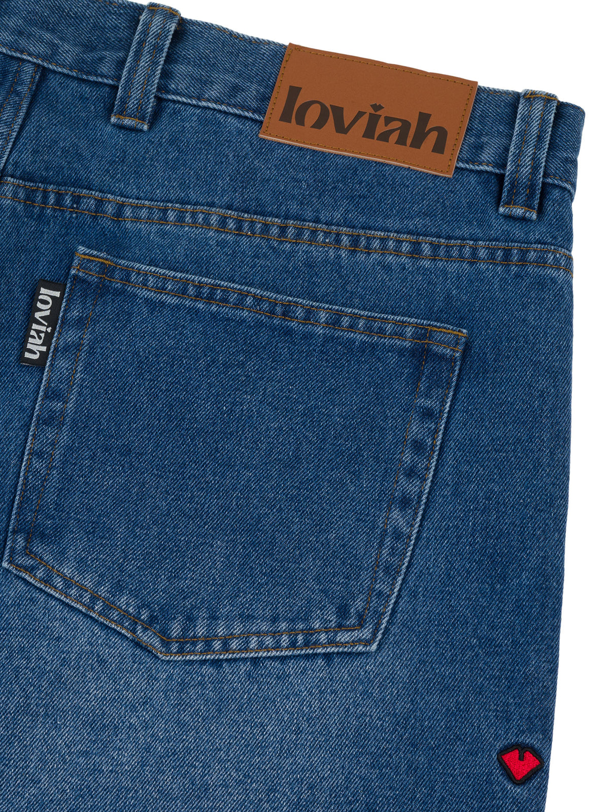 LOVIAH OG BAGGY 5 POCKET DENIM PANTS 