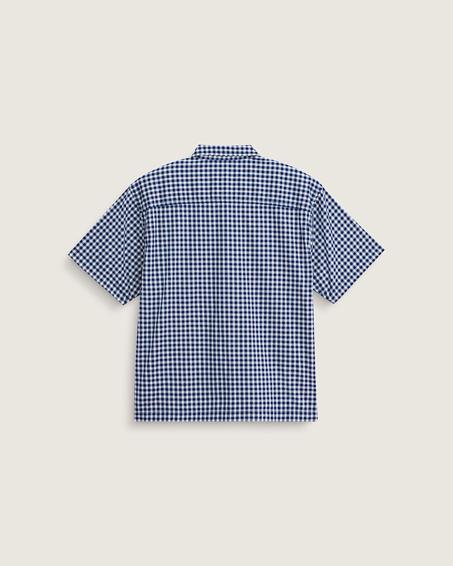 VANS LARKSPUR MINI PLAID SS SHIRT