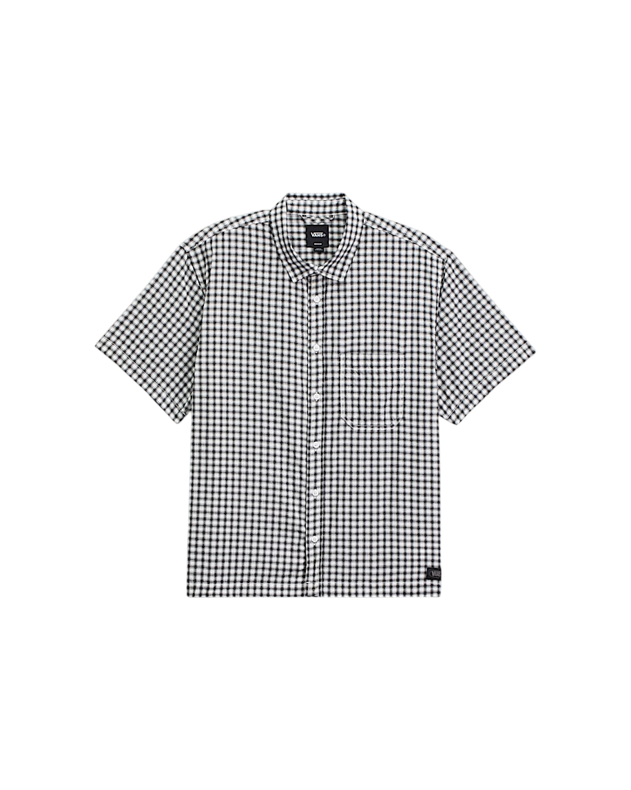 VANS LARKSPUR MINI PLAID SS SHIRT
