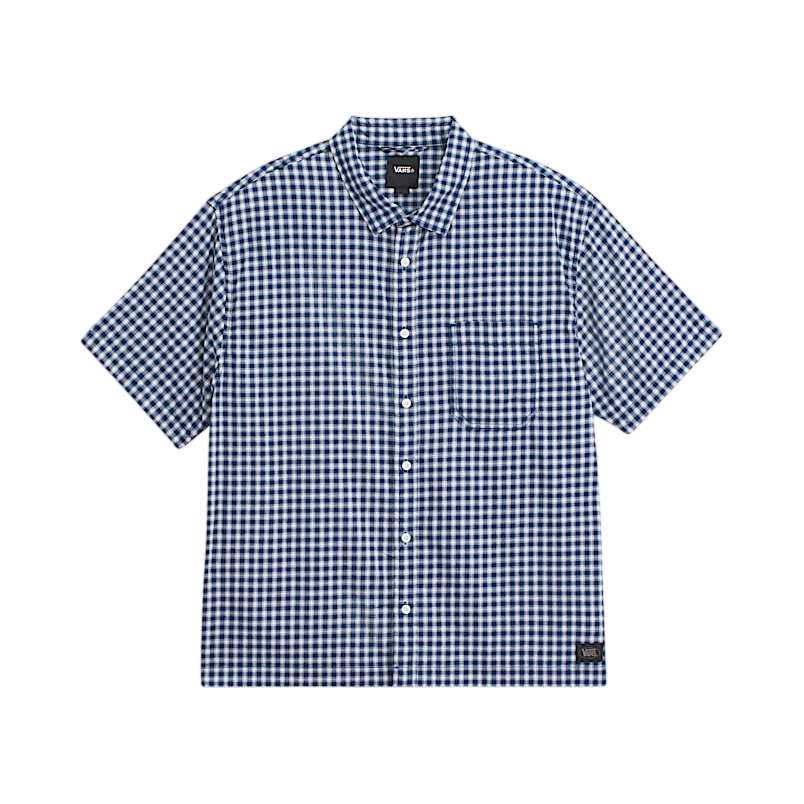 VANS LARKSPUR MINI PLAID SS SHIRT