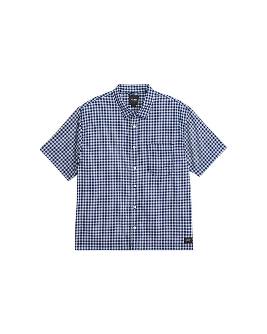 VANS LARKSPUR MINI PLAID SS SHIRT