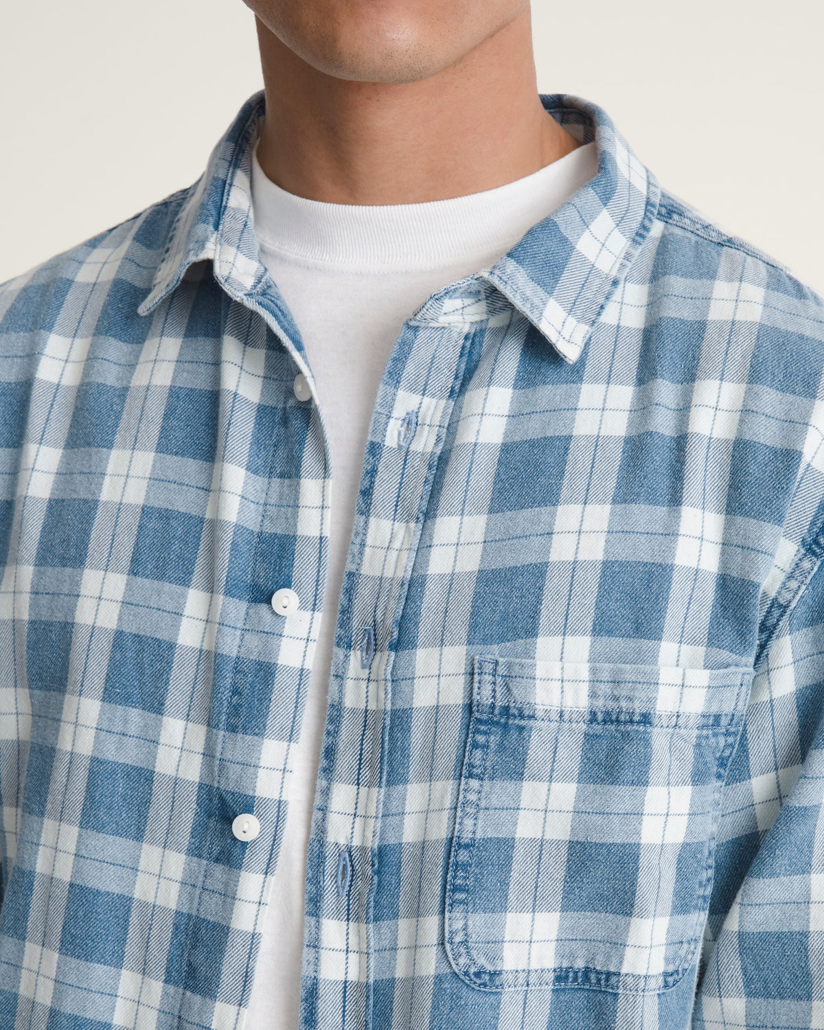 VANS LAWSON VINTAGE INDIGO LS SHIRT - vue alternative 4