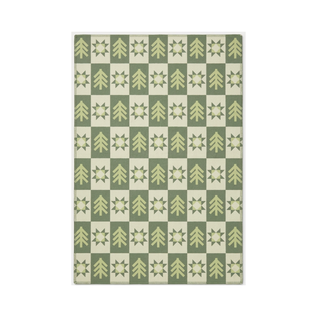 LES SAISONS FOREST COTTAGE BLANKET