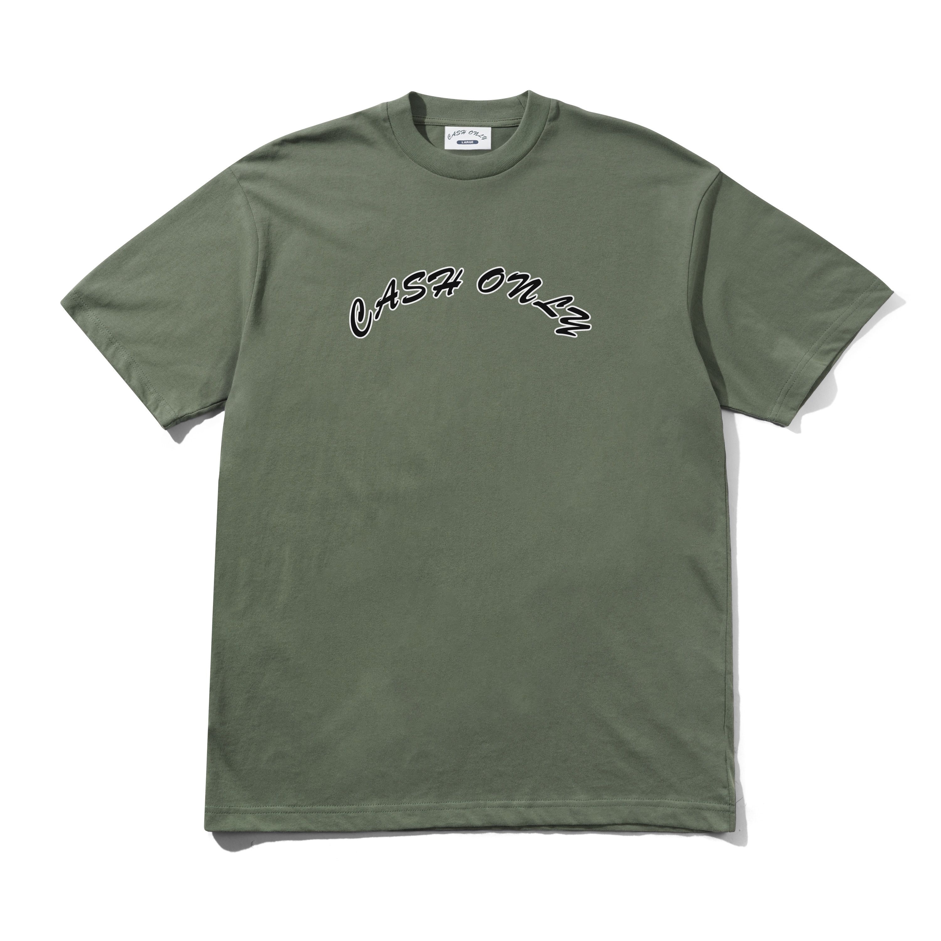 CASH ONLY LOGO TEE 