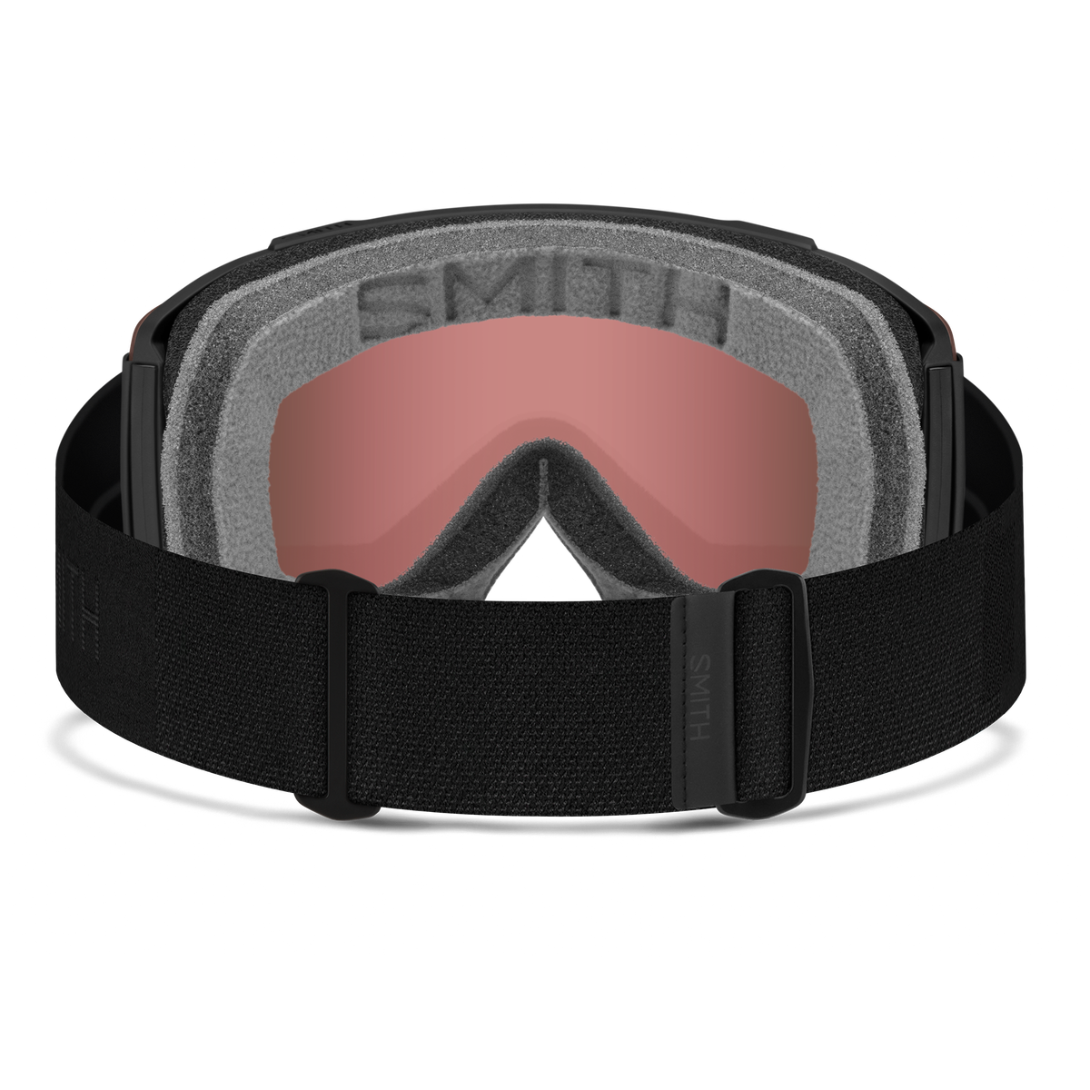 Masque SMITH Squad Blackout lentille ChromaPop Sun Black, vue arrière