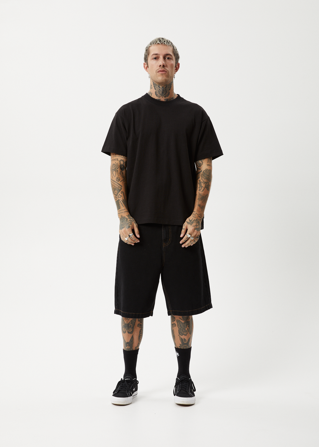 AFENDS GENESIS RECYCLED BOXY FIT TEE