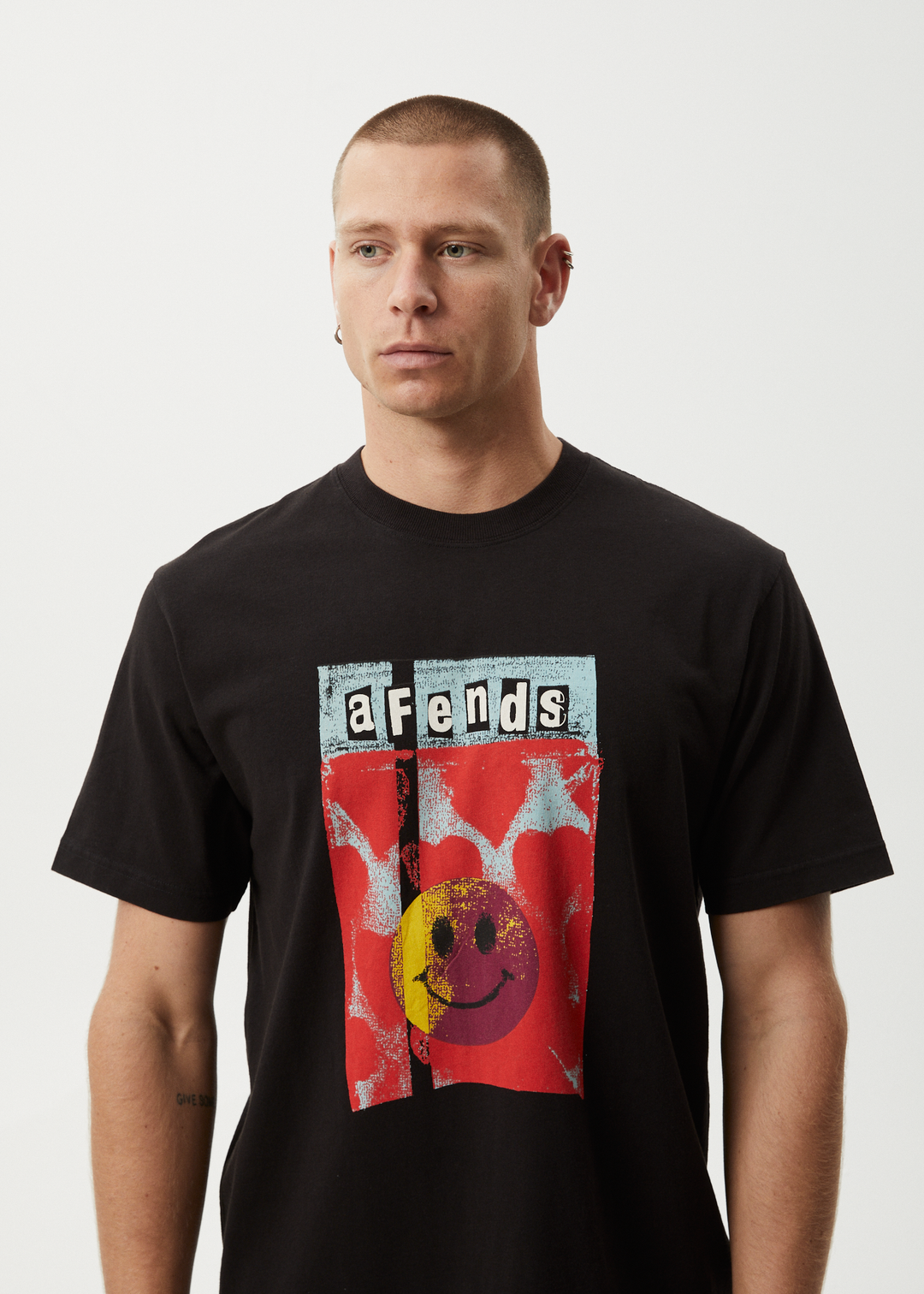 AFENDS DIME BAG RECYCLED RETRO FIT TEE