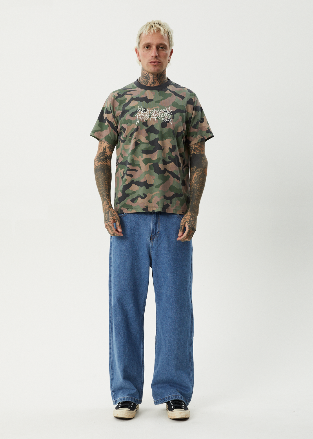 AFENDS HIDDEN BOXY FIT TEE
