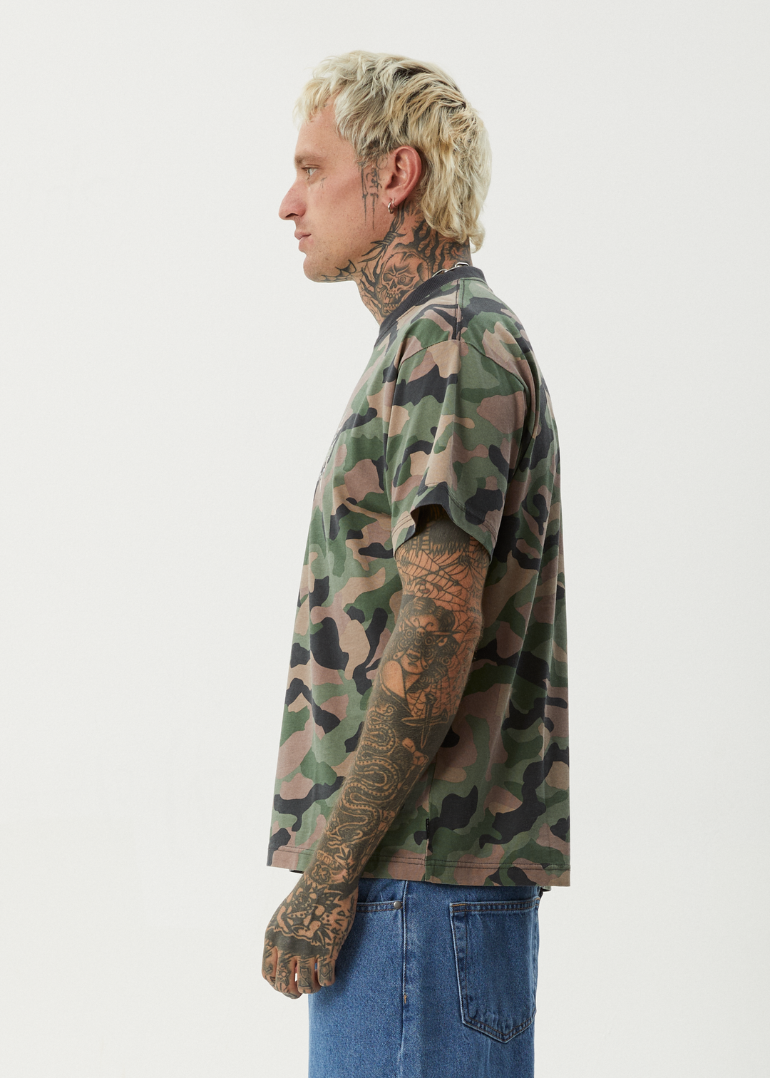 AFENDS HIDDEN BOXY FIT TEE