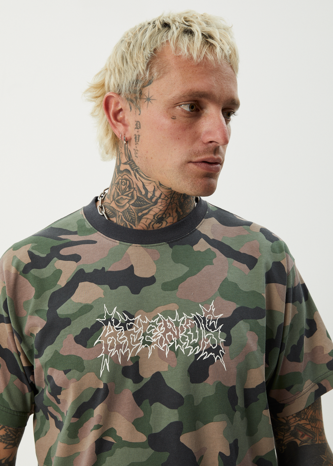AFENDS HIDDEN BOXY FIT TEE