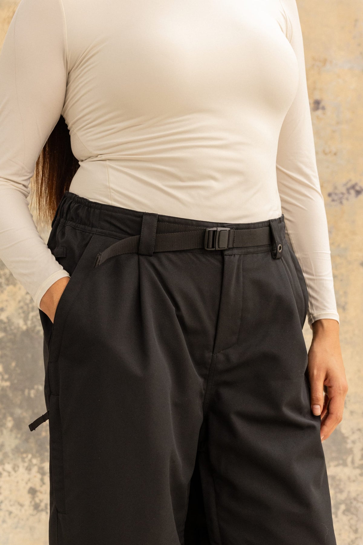 686 W OUTLINE SHELL PANTS BLACK HEART