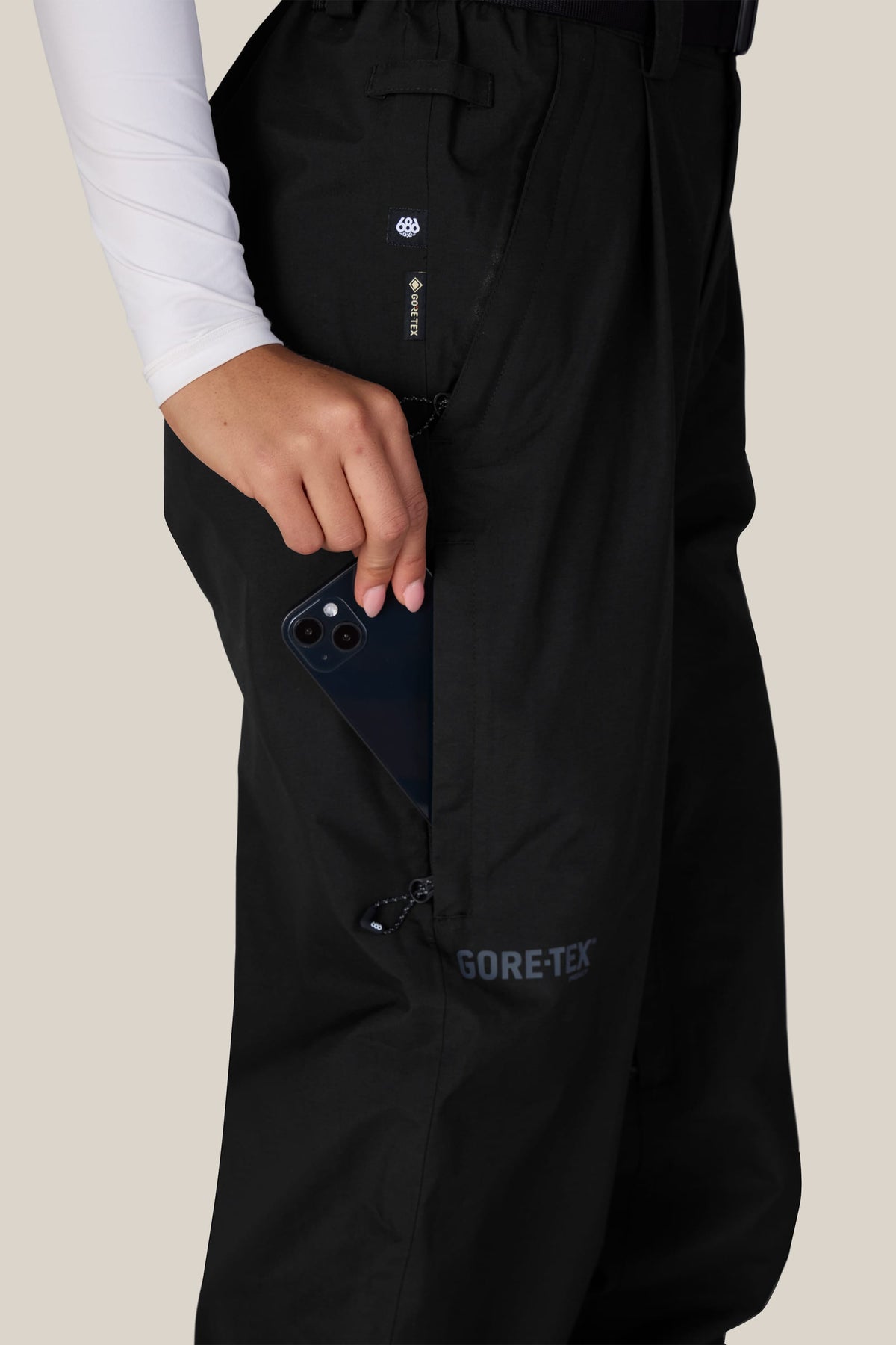 686 W GORE-TEX OUTLINE PANTS BLACK