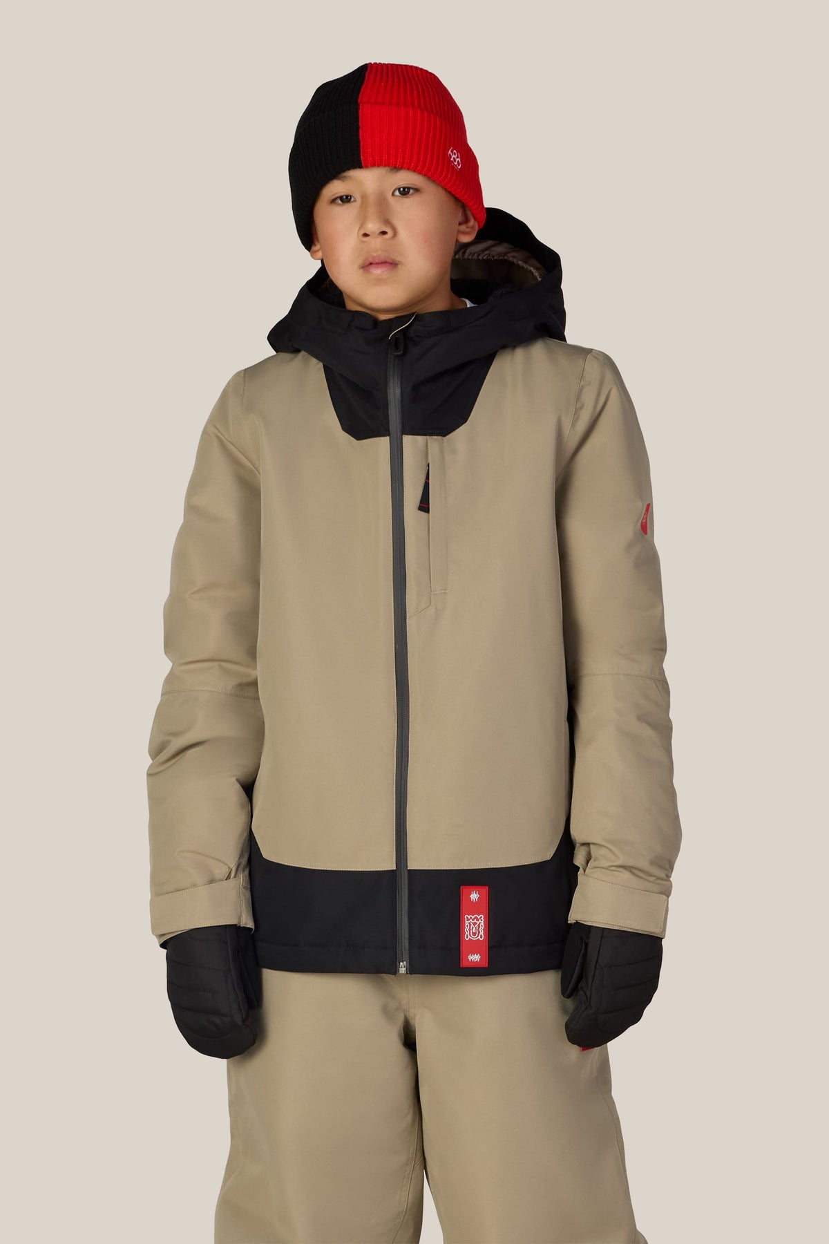 686 Y Gateway Insulated Jacket Khaki Colorblock