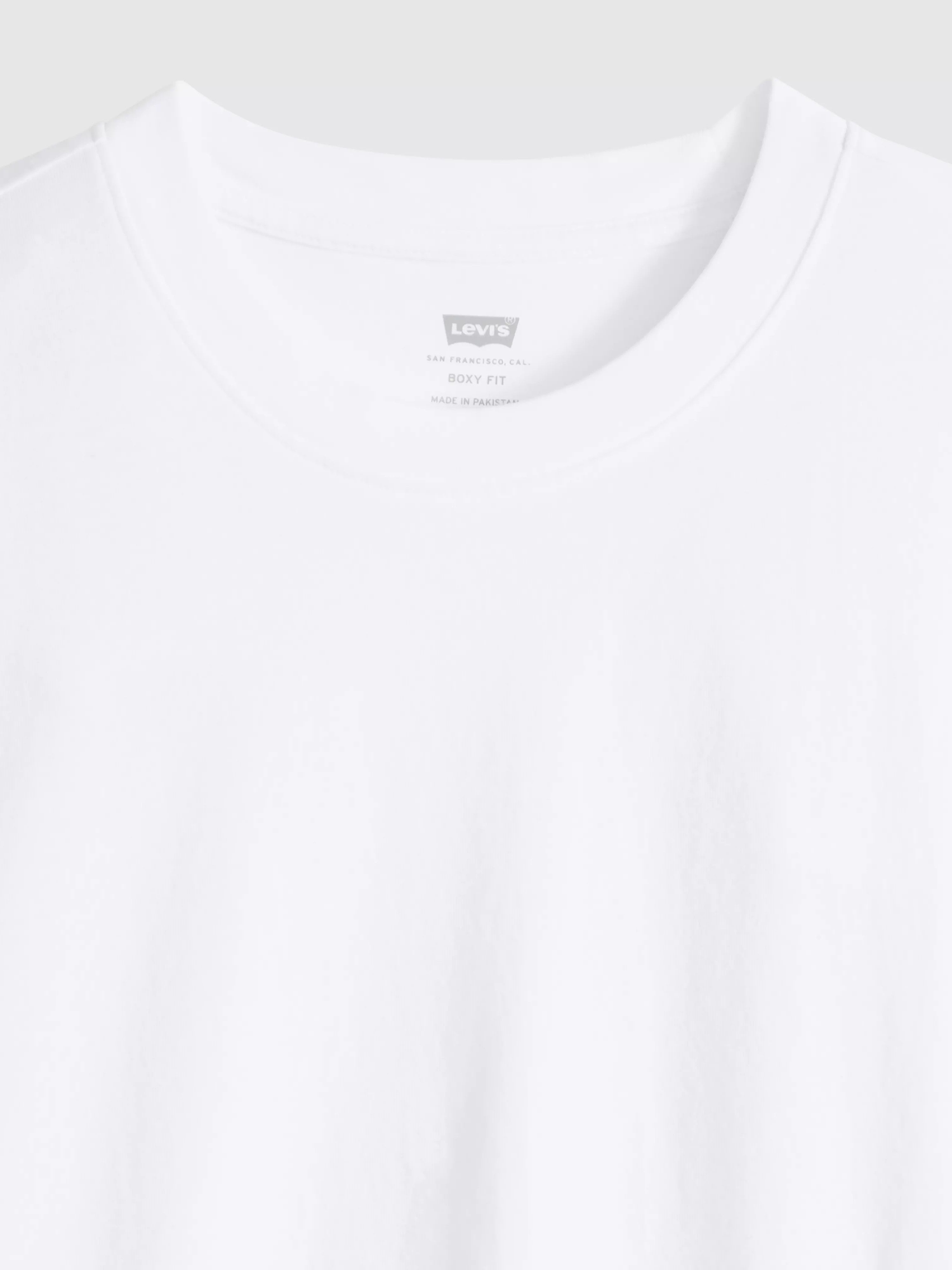 LEVIS CLASSIC BOXY SS TEE Bright White