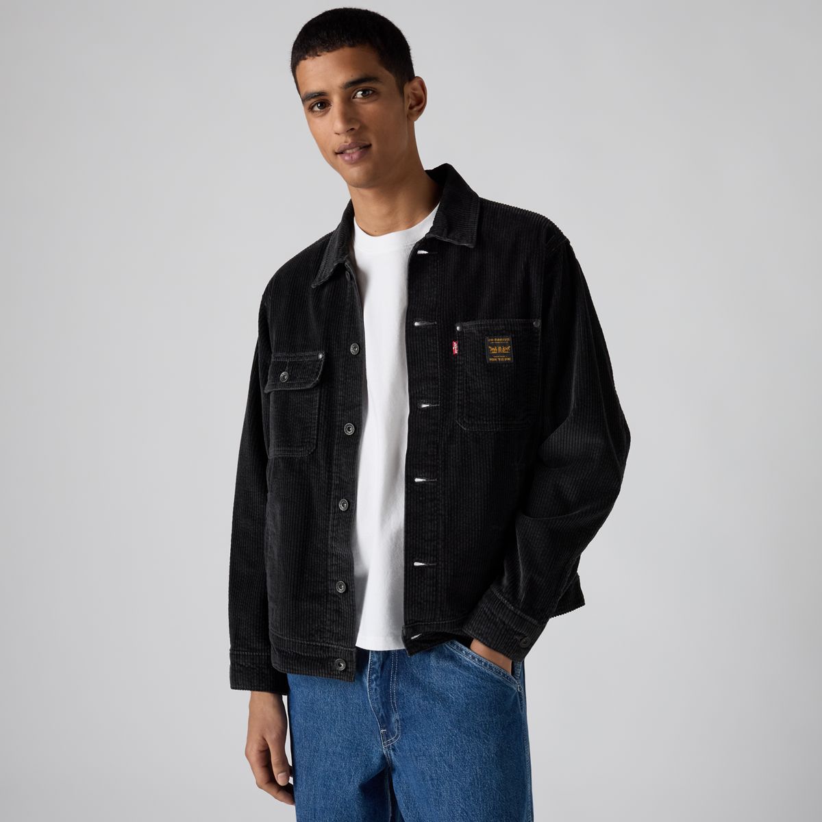 LEVIS SUNRISE TRUCKER CORDUROY JACKET - Perfect Storm