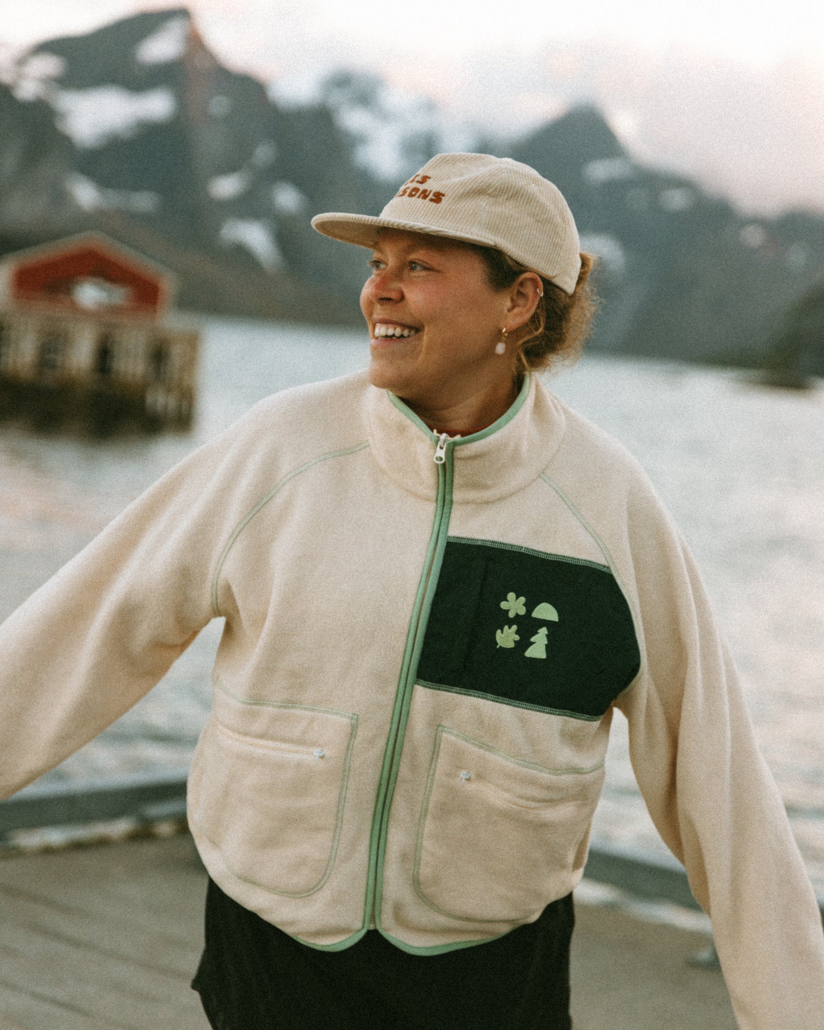 LES SAISONS W FLEECE JACKET
