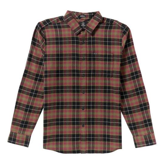 VOLCOM CADEN PLAID LS